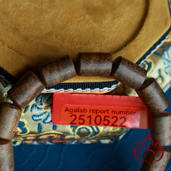 Vòng Trầm Hương Lu Thống | 8 Ly | Trầm Tốc Kiến Tự Nhiên Lâu Năm